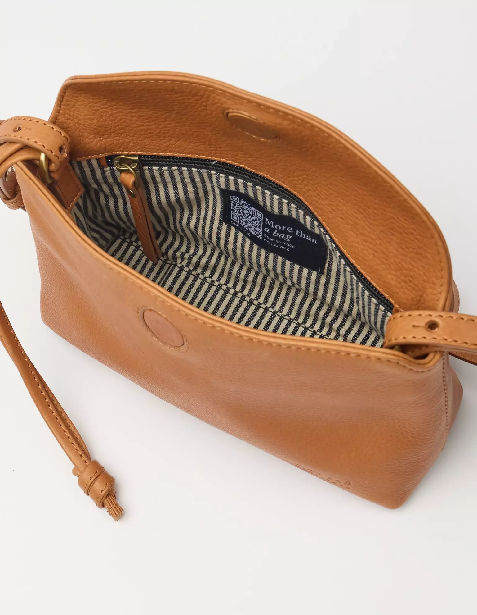 O MY BAG Sienna Mini Wild Oak Soft Grain Leather Handtasche Leder braun